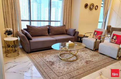 Apartment - 1 Bedroom - 2 Bathrooms for rent in Zumurud Tower - Dubai Marina - Dubai