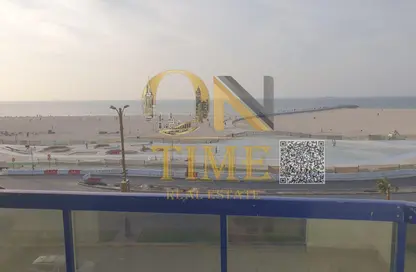 Apartment - 1 Bedroom - 2 Bathrooms for rent in Ajman Corniche Residences - Ajman Corniche Road - Ajman