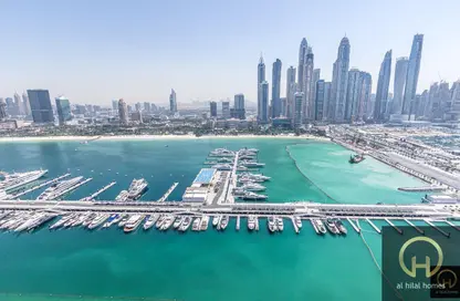 شقة - 3 غرف نوم - 3 حمامات للايجار في برج Marina Vista 2 - مارينا فيستا - إعمار بيتشفرونت - دبي هاربور - دبي