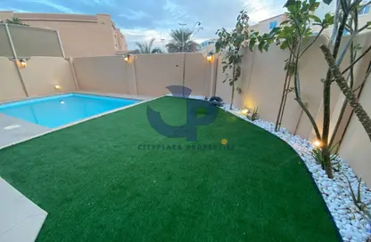 Townhouse - 5 Bedrooms - 6 Bathrooms for rent in Mediterranean Style - Al Reef Villas - Al Reef - Abu Dhabi Townhouse - 5 Bedrooms - 6 Bathrooms for rent in Mediterranean Style - Al Reef Villas - Al Reef - Abu Dhabi