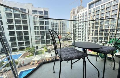 Apartment - Studio - 1 Bathroom for rent in Azizi Riviera 45 - Azizi Riviera - Meydan One - Meydan - Dubai
