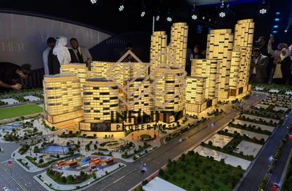 Apartment - 1 Bedroom - 2 Bathrooms for sale in Orchid Towers - Tiger Downtown Ajman - Al Alia - Ajman Apartment - 1 Bedroom - 2 Bathrooms for sale in Orchid Towers - Tiger Downtown Ajman - Al Alia - Ajman