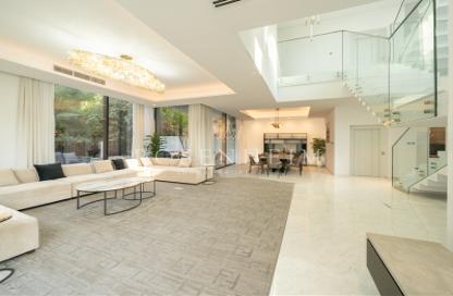 Villa - 5 - 5 for rent in Chorisia 1 Villas - Al Barari - Dubai