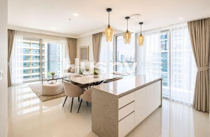Apartment - 2 - 2 for sale in Grand Bleu Tower 2 - Emaar Beachfront - Dubai Harbour - Dubai