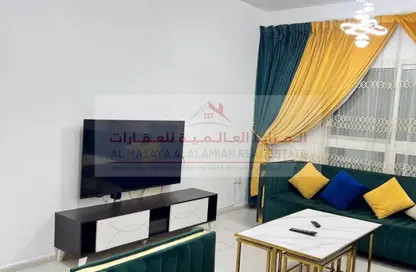 Apartment - 1 Bedroom - 2 Bathrooms for rent in New Al Taawun Road - Al Taawun - Sharjah
