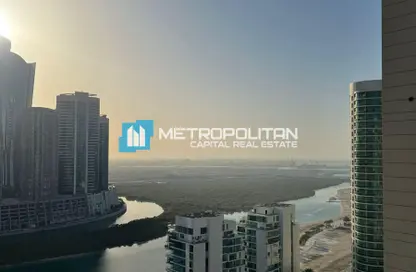 Apartment - 1 Bedroom - 2 Bathrooms for rent in Parkside Residence - Shams Abu Dhabi - Al Reem Island - Abu Dhabi