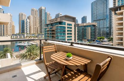 Apartment - 1 Bedroom - 1 Bathroom for sale in Al Majara 2 - Al Majara Towers - Dubai Marina - Dubai