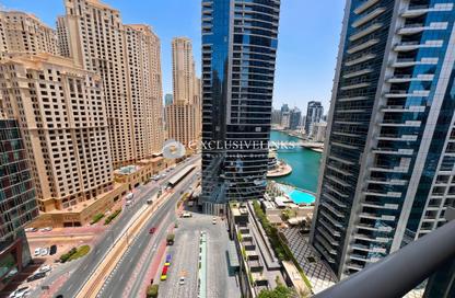 Apartment - Studio - 1 Bathroom for rent in Bay Central Tower West - Bay Central - Dubai Marina - Dubai