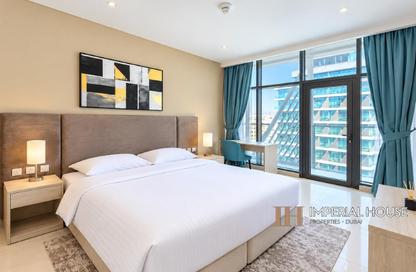 Apartment - 1 - 2 for rent in Seven Palm - Palm Jumeirah - Dubai