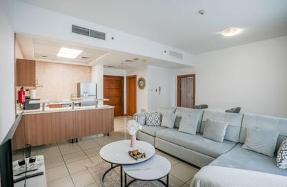 Apartment - 1 Bedroom - 2 Bathrooms for rent in Sulafa Tower - Dubai Marina - Dubai
