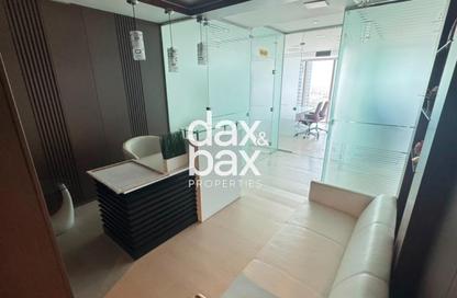 Office Space - Studio - 1 Bathroom for rent in The Prism - Business Bay - Dubai