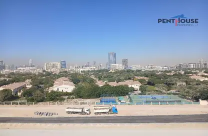 شقة - غرفة نوم - 1 حمام للايجار في عزيزي ميراج - ستوديو سيتي - دبي