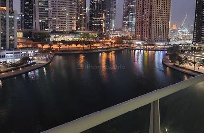 Apartment - Studio - 1 Bathroom for rent in Lake View Tower - JLT Cluster B - Jumeirah Lake Towers - Dubai