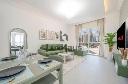 Apartment - 1 Bedroom - 2 Bathrooms for rent in MAG 214 - JLT Cluster R - Jumeirah Lake Towers - Dubai