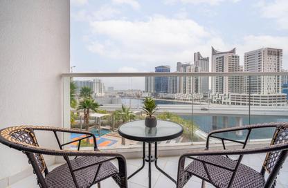 Apartment - Studio - 1 Bathroom for rent in Damac Maison Prive - Business Bay - Dubai