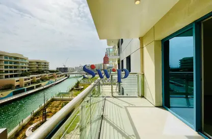 Apartment - 2 Bedrooms - 3 Bathrooms for rent in Canal View Building - Al Raha Beach - Abu Dhabi