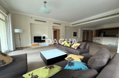 Apartment - 3 - 4 for rent in Al Das - Shoreline Apartments - Palm Jumeirah - Dubai