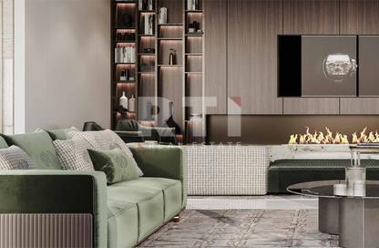 Apartment - 2 Bedrooms - 3 Bathrooms for sale in Aeternitas Tower - Dubai Marina - Dubai