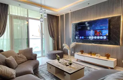 Apartment - 3 Bedrooms - 4 Bathrooms for rent in Oasis Tower - Al Rashidiya 1 - Al Rashidiya - Ajman