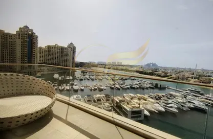Apartment - 2 Bedrooms - 2 Bathrooms for rent in Diamond - Tiara Residences - Palm Jumeirah - Dubai