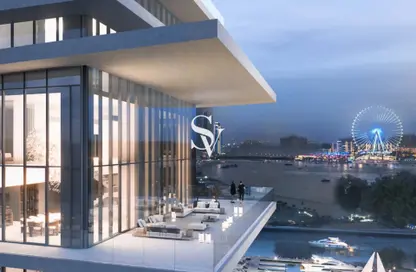 دوبلكس - 2 غرف نوم - 3 حمامات للبيع في برج W ريزيدنسز Dubai Harbour 2 - دبليو ريزيدنسز دبي هاربور - دبي هاربور - دبي