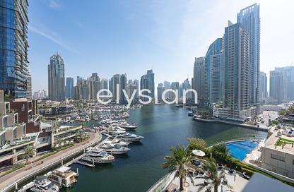 Apartment - 2 Bedrooms - 3 Bathrooms for rent in Damac Heights - Dubai Marina - Dubai