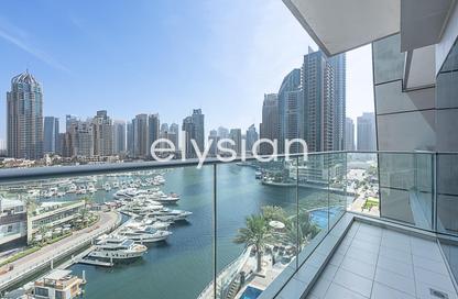 Apartment - 2 Bedrooms - 3 Bathrooms for rent in Damac Heights - Dubai Marina - Dubai