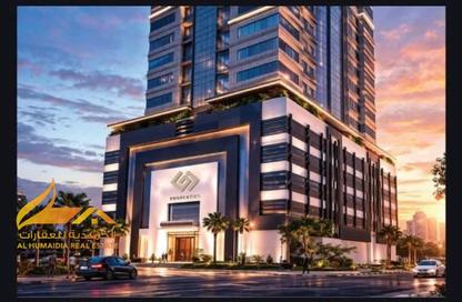 Apartment - 1 Bedroom - 2 Bathrooms for sale in Al Aamra Tower - Al Amerah - Ajman Apartment - 1 Bedroom - 2 Bathrooms for sale in Al Aamra Tower - Al Amerah - Ajman