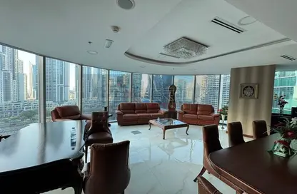 Office Space - Studio - 1 Bathroom for rent in The Binary Tower - Business Bay - Dubai