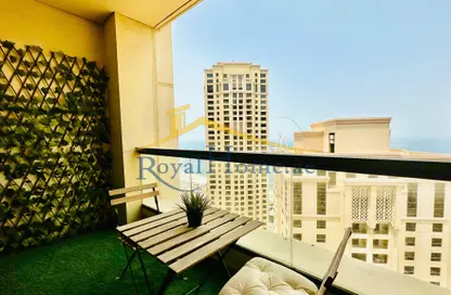 Apartment - 2 Bedrooms - 3 Bathrooms for rent in Bahar 1 - Bahar - Jumeirah Beach Residence - Dubai