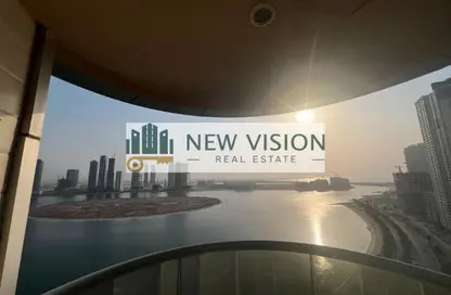Apartment - 3 Bedrooms - 4 Bathrooms for rent in Al Khan Lagoon Tower - Al Khan Lagoon - Al Khan - Sharjah