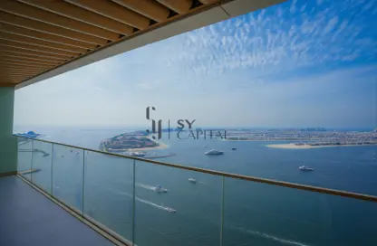 Apartment - 2 Bedrooms - 3 Bathrooms for rent in Grand Bleu Tower 1 - EMAAR Beachfront - Dubai Harbour - Dubai