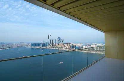 شقة - 2 غرف نوم - 3 حمامات للايجار في جراند بلو تاور 1 - إعمار بيتشفرونت - دبي هاربور - دبي