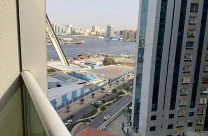 شقة - غرفة نوم - 2 حمامات للايجار في أورينت تاور - البستان - عجمان