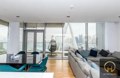 Apartment - 3 Bedrooms - 4 Bathrooms for rent in Apartment Building 9 - Bluewaters Residences - Bluewaters - Dubai