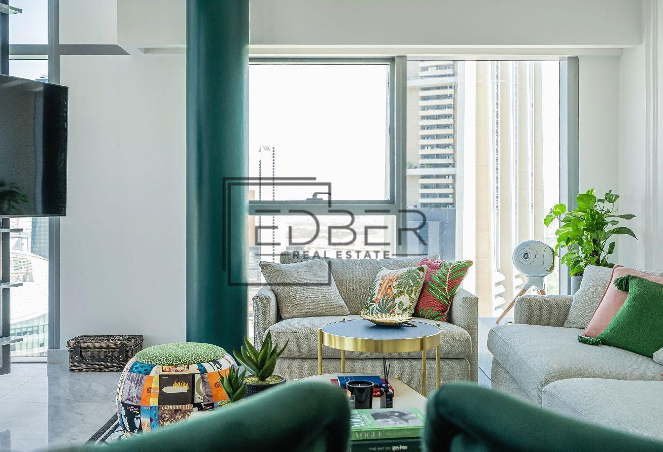 Luxury Upgraded Duplex | High Floor | DIFC photo 22