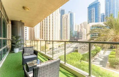 شقة - 2 غرف نوم - 2 حمامات للايجار في مارينا كوايز ويست - مراسي المارينا - دبي مارينا - دبي