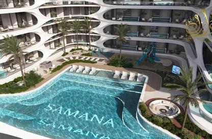 Apartment - Studio - 1 Bathroom for sale in Samana Boulevard Heights - Dubai Land Residence Complex - Dubai