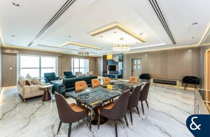 Penthouse - 4 Bedrooms - 3 Bathrooms for rent in Elite Residence - Dubai Marina - Dubai