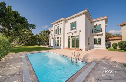 Villa - 4 Bedrooms - 4 Bathrooms for rent in Entertainment Foyer - Mediterranean Clusters - Jumeirah Islands - Dubai