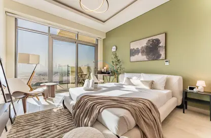 Apartment - Studio - 1 Bathroom for rent in Farhad Azizi Residence - Al Jaddaf - Dubai