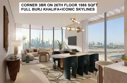 Apartment - 3 Bedrooms - 4 Bathrooms for sale in Artistry One Residences - Dubai Design District - Dubai