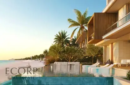 Villa - 5 Bedrooms - 7 Bathrooms for sale in Palm Jebel Ali Frond K - Palm Jebel Ali - Dubai