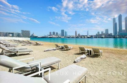 شقة - غرفة نوم - 1 حمام للايجار في برج Marina Vista 1 - مارينا فيستا - إعمار بيتشفرونت - دبي هاربور - دبي