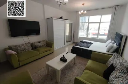 Apartment - Studio - 1 Bathroom for rent in Horizon Towers - Ajman Downtown - Ajman