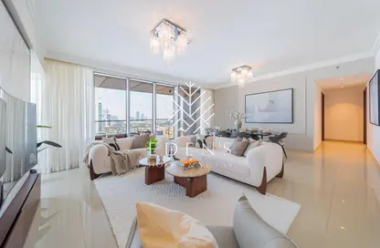 Apartment - 2 Bedrooms - 2 Bathrooms for rent in Boulevard Point - Downtown Dubai - Dubai