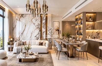 Apartment - 1 - 2 for sale in Vista by Vision - Dubai Production City (IMPZ) - Dubai