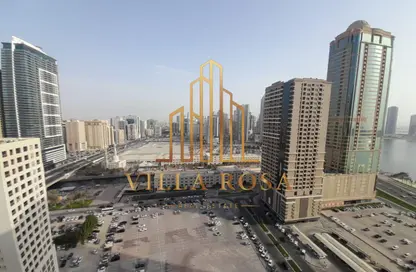 شقة - 2 غرف نوم - 3 حمامات للبيع في روز تاور 1 - ابراج روز - الخان - الشارقة