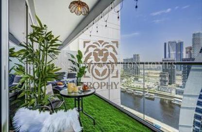 Apartment - 1 - 1 for rent in Vera Residences - Business Bay - Dubai