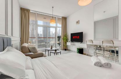 Apartment - Studio - 1 Bathroom for rent in Millennium Binghatti Residences - Business Bay - Dubai